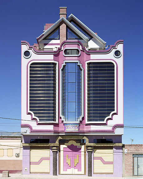 Typological sub series of façade of party salons