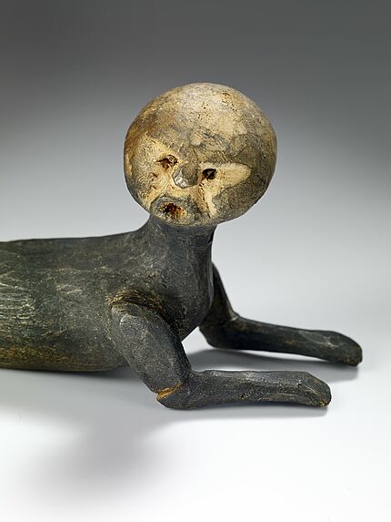 Figurine zoomorphe à tête humaine