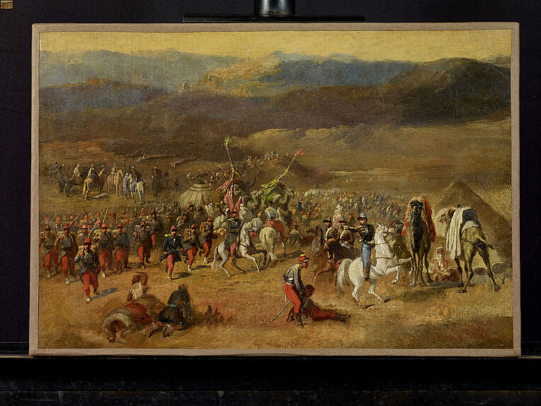 Prise de la smala d'Abd-el-Kader par le Duc d'Aumale 1843