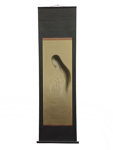 Peinture de fantôme, signée Iguchi Kashu (1890-1930)