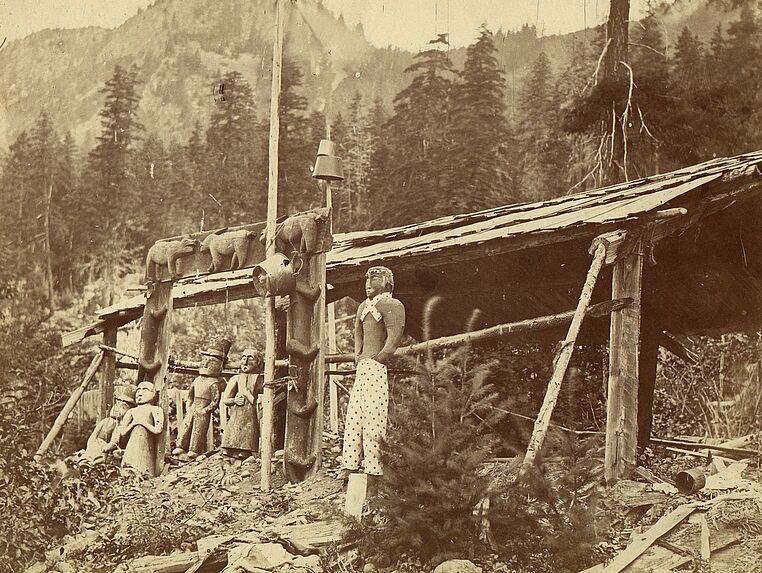 Tombeau de chef Indien