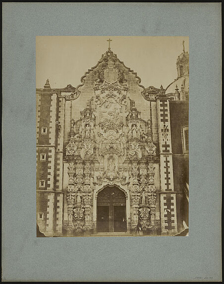 Mexico, façade d’église