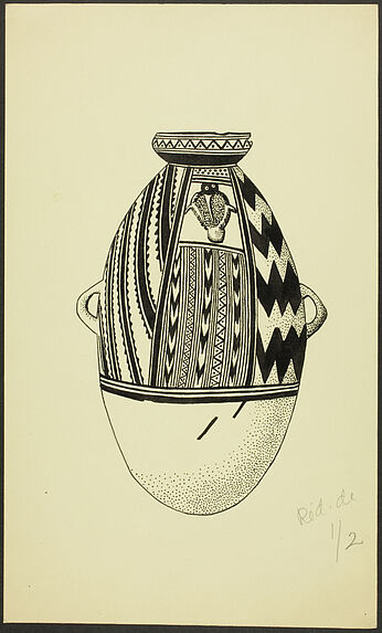 Fig. 49. Pérou, Ancon. Vase ovoïde