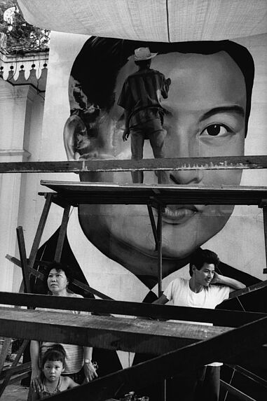 Avant le retour du Prince Sihanouk. Phnom Penh, Cambodge, 1991