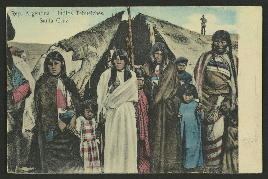 Rep. Argentina. Indios Tehuelches. Santa Cruz