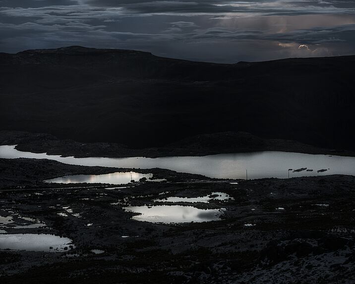 Huilla Apacheta Lake