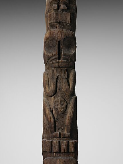 Mât totem &quot;Kaiget&quot