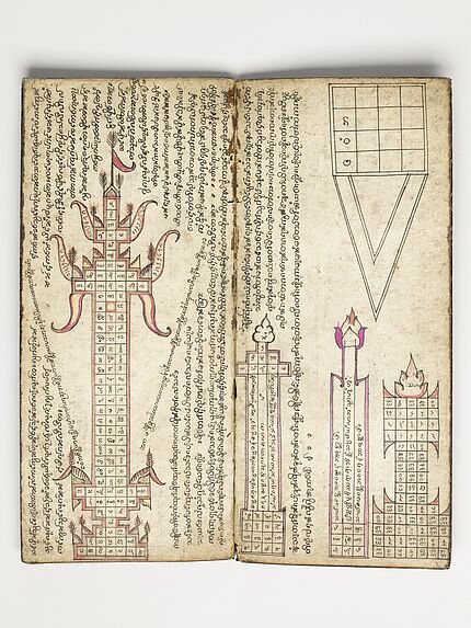 Manuscrit rituel illustré