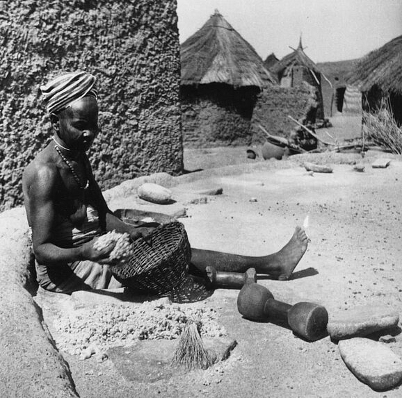 Egrenage du coton à Ouahigouya