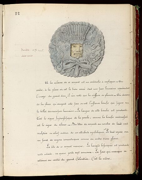 2ème Essai des Notes sur les antiquités aztèques de Monsieur Pingret