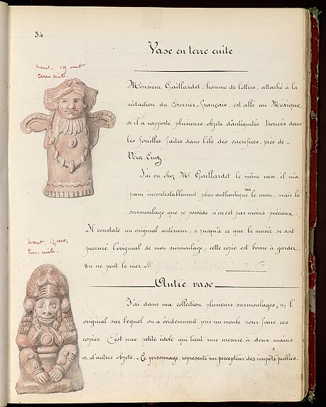2ème Essai des Notes sur les antiquités aztèques de Monsieur Pingret