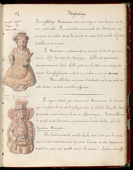 2ème Essai des Notes sur les antiquités aztèques de Monsieur Pingret