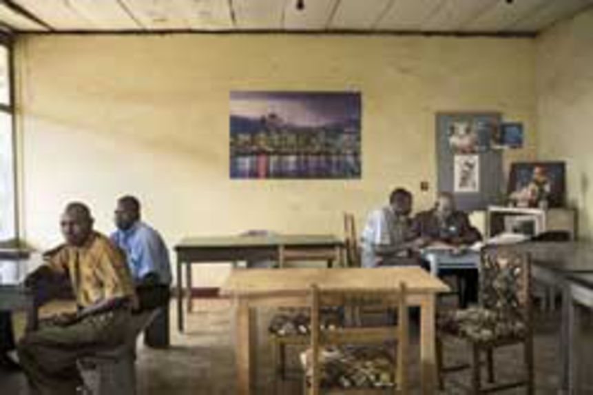 Administration office, Kolwezi, DR Congo, 2007