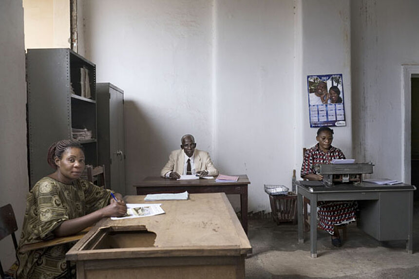 Typists, Likasi, DR Congo, 2007