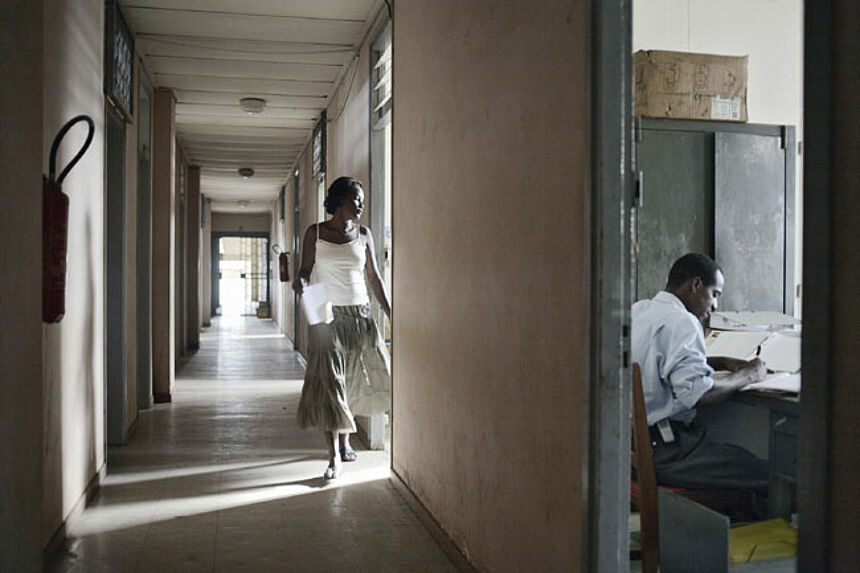 Administration building, Antsiranana, Madagascar, 2007