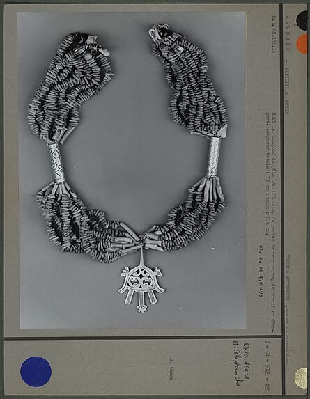 Collier corail et argent