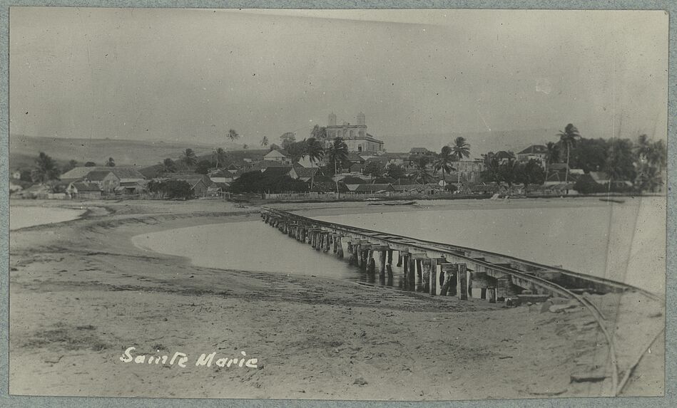 Sainte-Marie [voie ferrée entre Sainte-Marie et l'îlet]