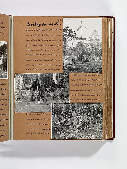 Séjour à Bougainville, îles Salomons, 1934-1935