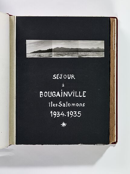 Séjour à Bougainville, îles Salomons, 1934-1935