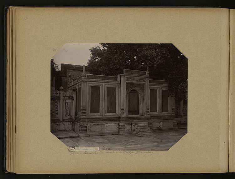 Delhi - Mausolée de marbre de Mirza Jehanghir