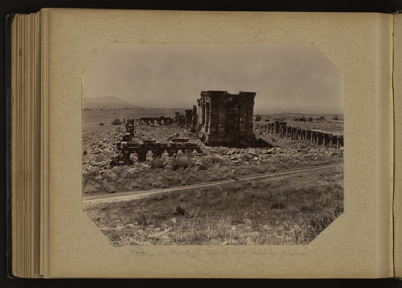Ruines de Martand, dans la haute vallée du Jhelum