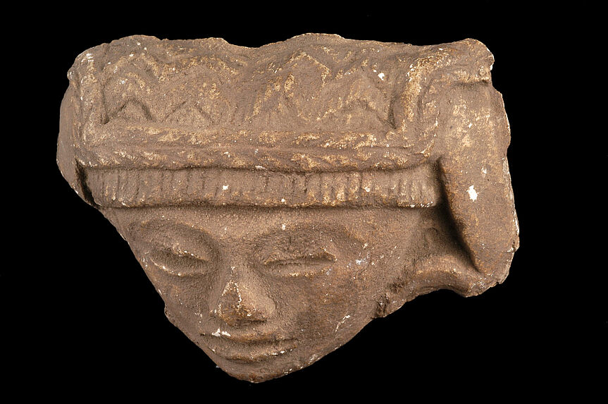 Tête anthropomorphe (moulage)