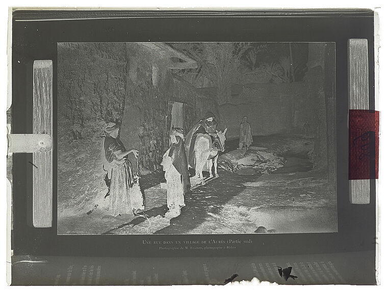 Une rue dans un village de l'Aurès