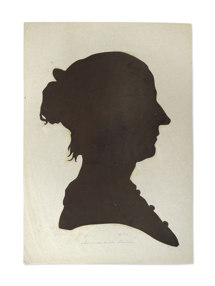 Portrait à la silhouette d'Amélie Flandin