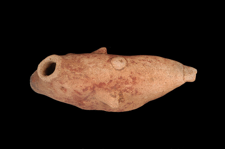 Vase zoomorphe (fragment)