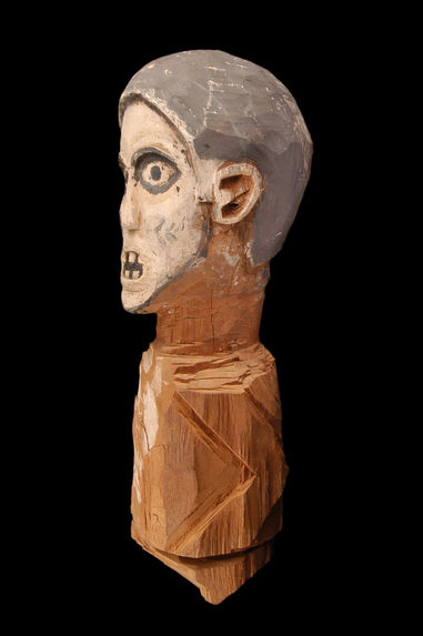 Sculpture anthropomorphe : buste