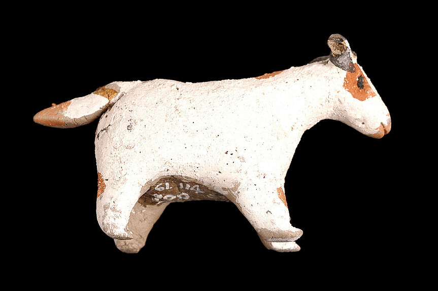 Figurine représentant un bovidé