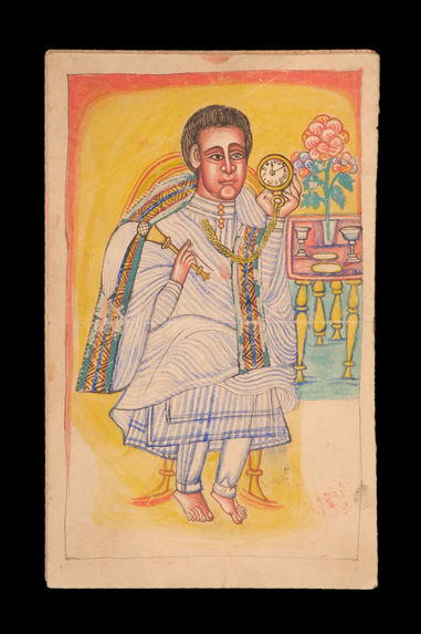 Dessin - Portrait d'un Ethiopien
