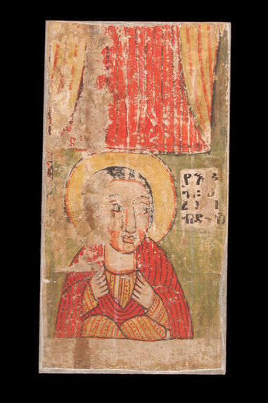 Peinture de l'église Abba Antonios : apôtre