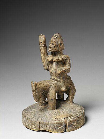 Couvercle anthropomorphe