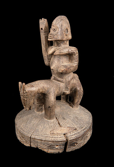 Couvercle anthropomorphe