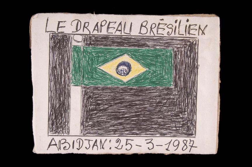 Dessin : Le drapeau brésilien