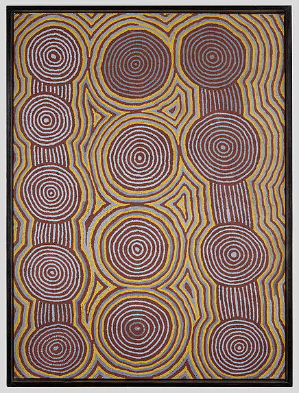 Peinture acrylique &quot;Rêve de l'eau à Marrawa&quot