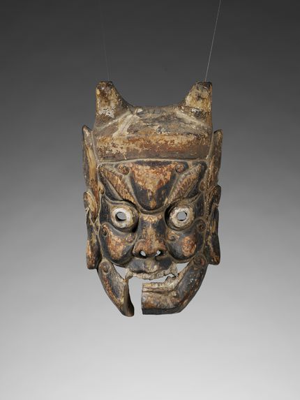 Masque du théâtre Nuo : Kaishan, celui qui ouvre la montagne