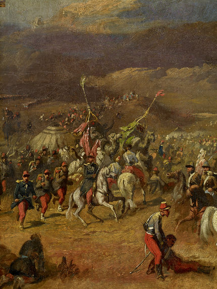 Prise de la smala d'Abd-el-Kader par le Duc d'Aumale 1843