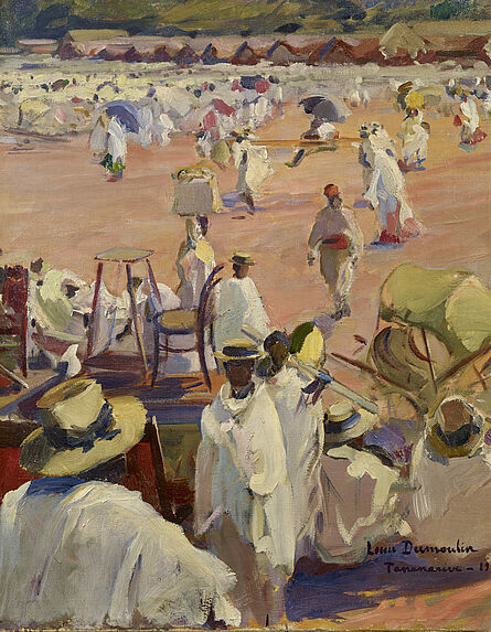Le marché du Zoma à Tananarive