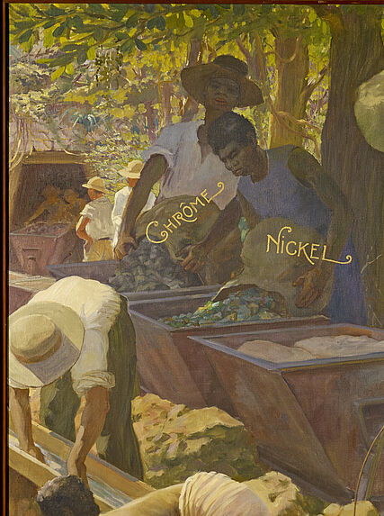 Principales productions d'origine minérale