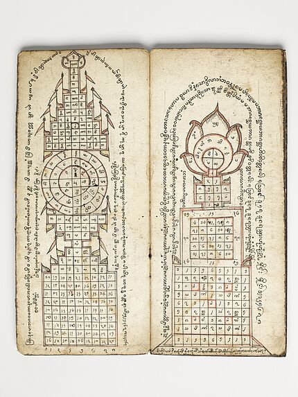 Manuscrit rituel illustré