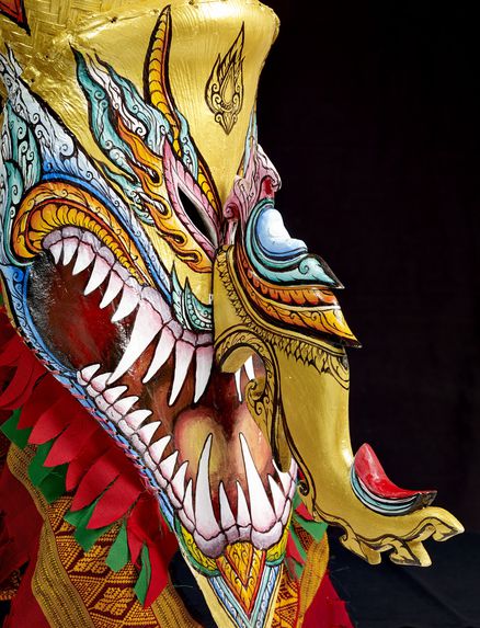 Masque de génie tutélaire (Phi ta khon)