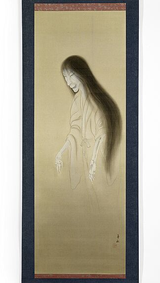 Peinture de fantôme, signée Iguchi Kashu (1890-1930)