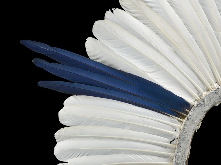 Elément de couronne radiale : couronne de plumes