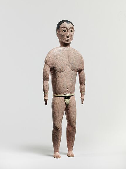 Statuette représentant un homme Yami