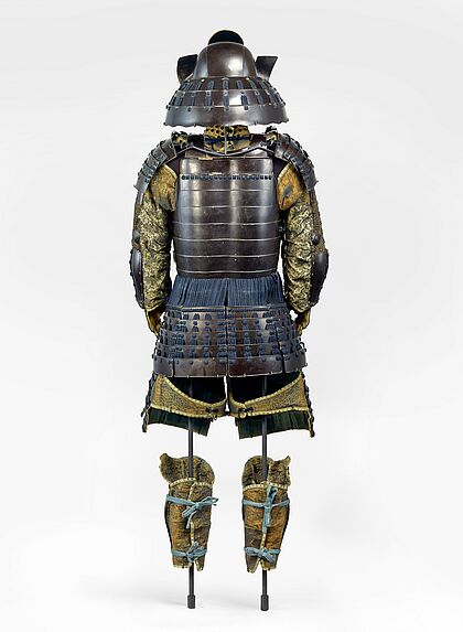 Elément d'armure de samouraï : jambières