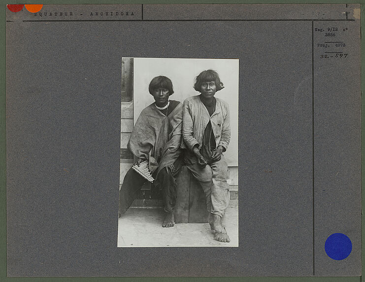 Juan et Agustin Tapue de la tribu d'Archidona