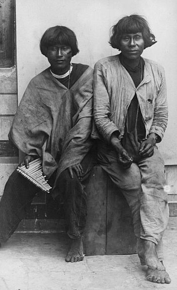 Juan et Agustin Tapue de la tribu d'Archidona