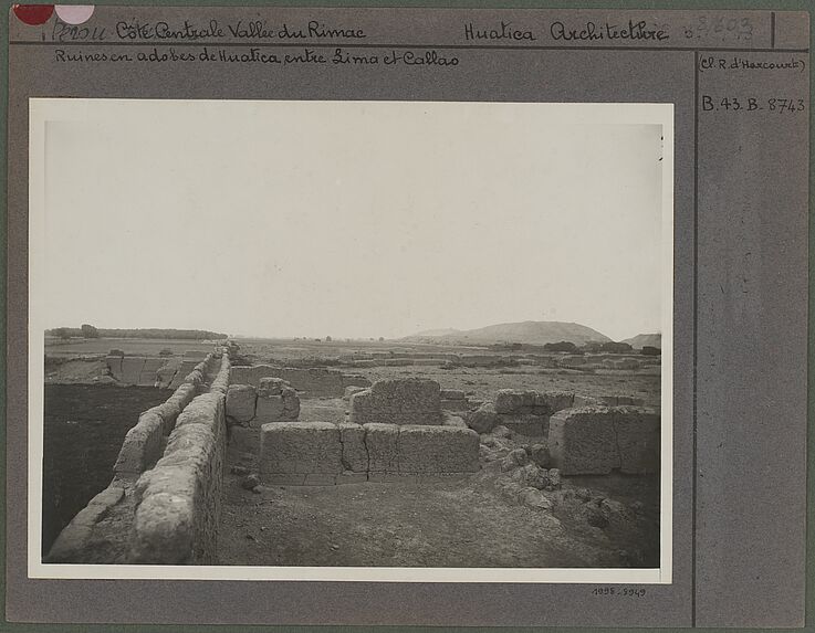 Ruines à Huatica (près de Lima)